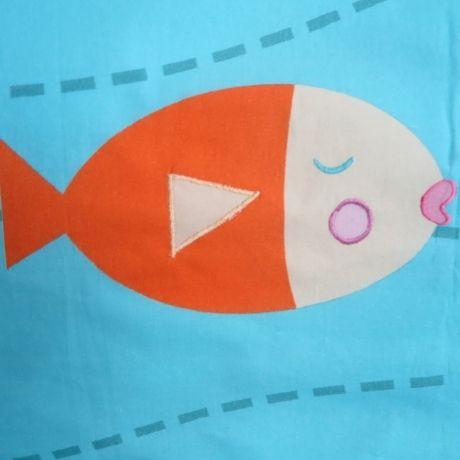 Organic bed linen - octopus