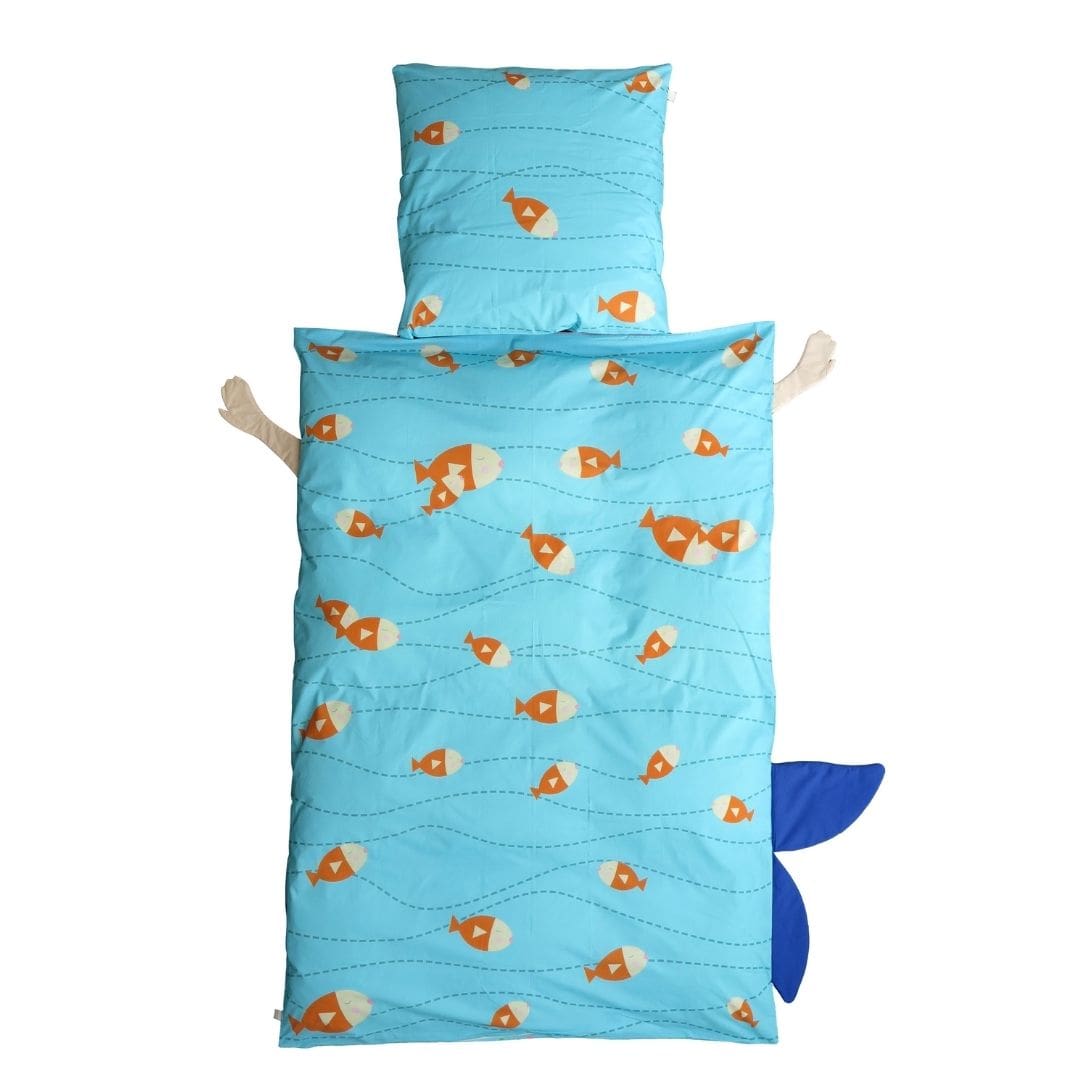 Organic bed linen - octopus