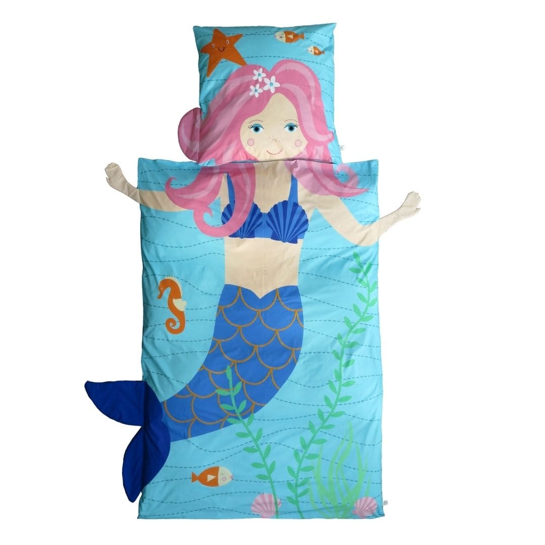 Organic bed linen - octopus